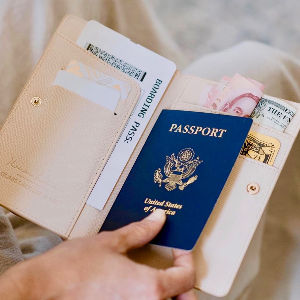 Travel Wallet / Passport Holder | Vegan Leather 🌱